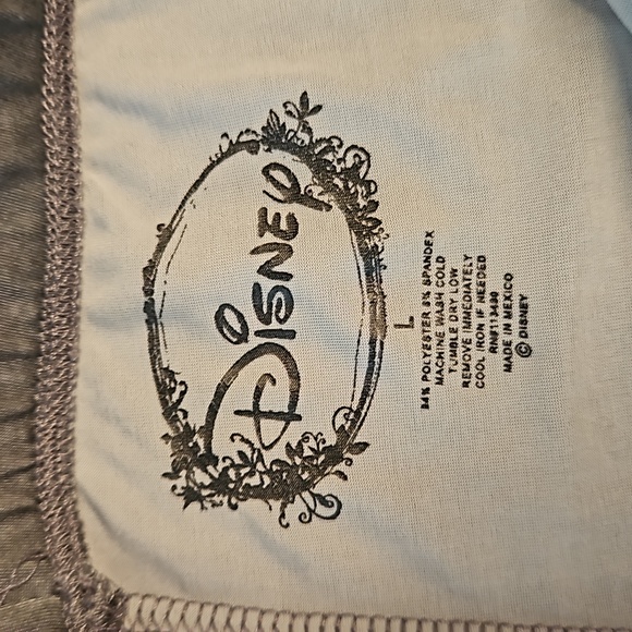 DISNEY Alice in Wonderland leggings Lrg READ BELOW SEE MEASUREMENTS women or kid - Picture 2 of 8